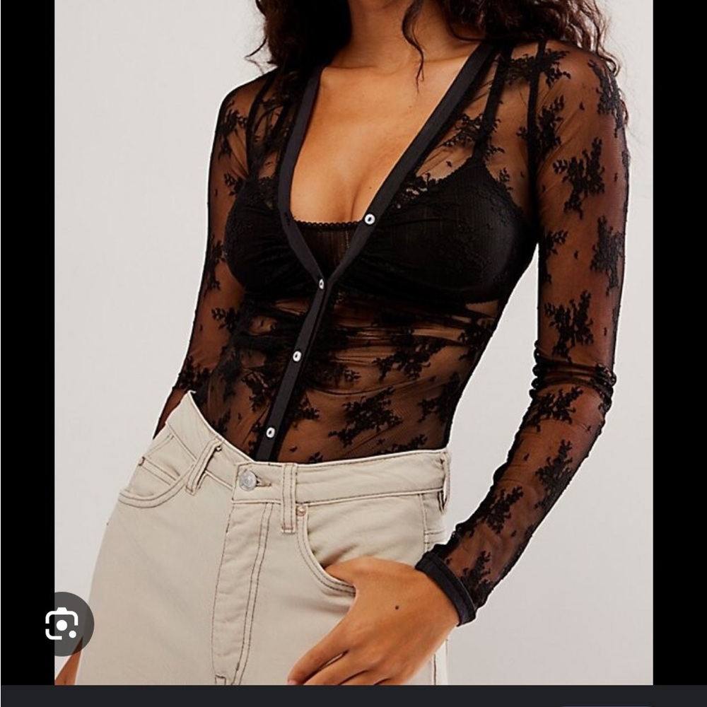 Free People Lady Lux Bodysuit